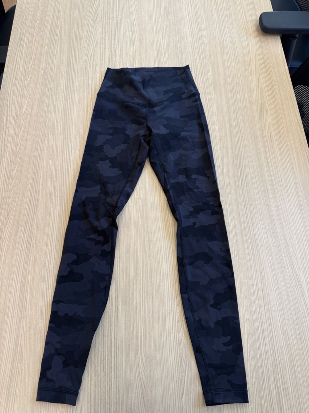 Women's Black Camo High-Waist Leggings
